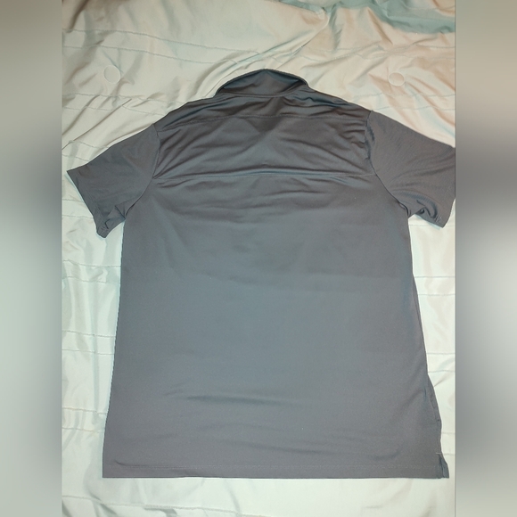 Men's Nike Dri-FIT collared shirt, dark gray, xl - Picture 4 of 4